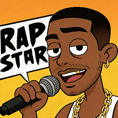 Rap Star: Idle Clicker game icon